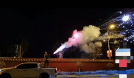 烟花燃放视频,烟花绽放的视觉盛宴